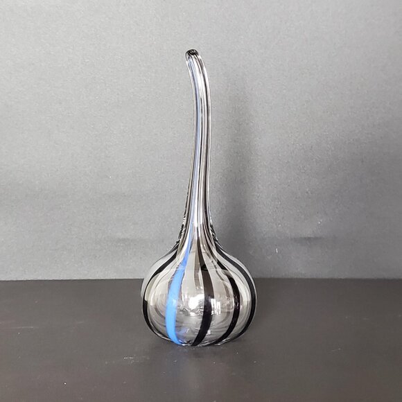 Hand Blown Art Glass Garlic Bulb Shaped Object Signed KBW - Picture 2 of 7